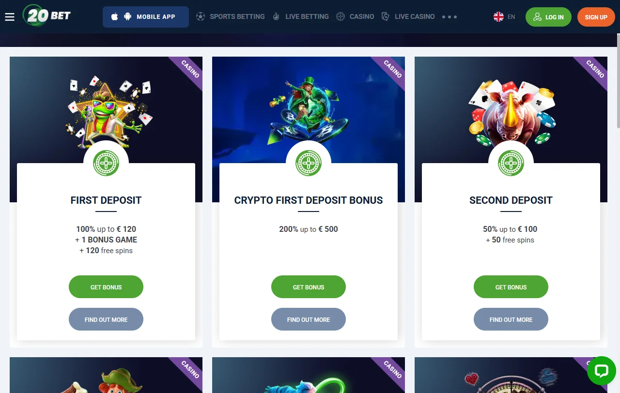 20bet Spielbibliothek mit Slots von Pragmatic Play, NetEnt und Hacksaw Gaming