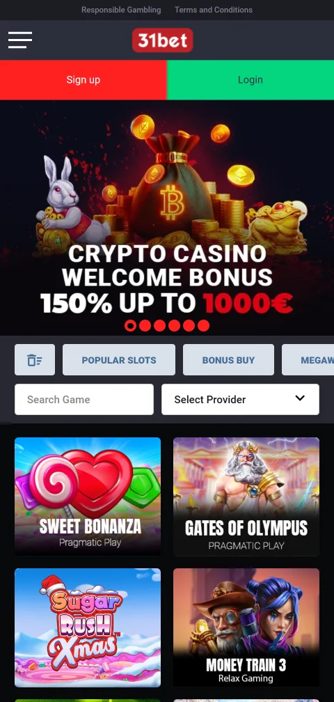 Kassa von 31bet Casino mit Visa, Skrill und Neteller für Einzahlungen