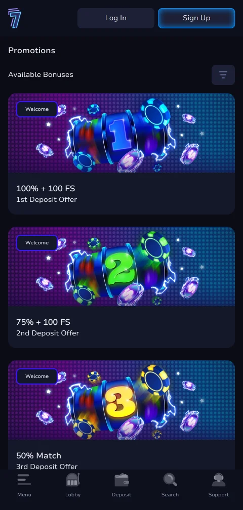 Sicherheit und Lizenzangaben von 7Bit Casino mit Curaçao-Lizenz und SSL