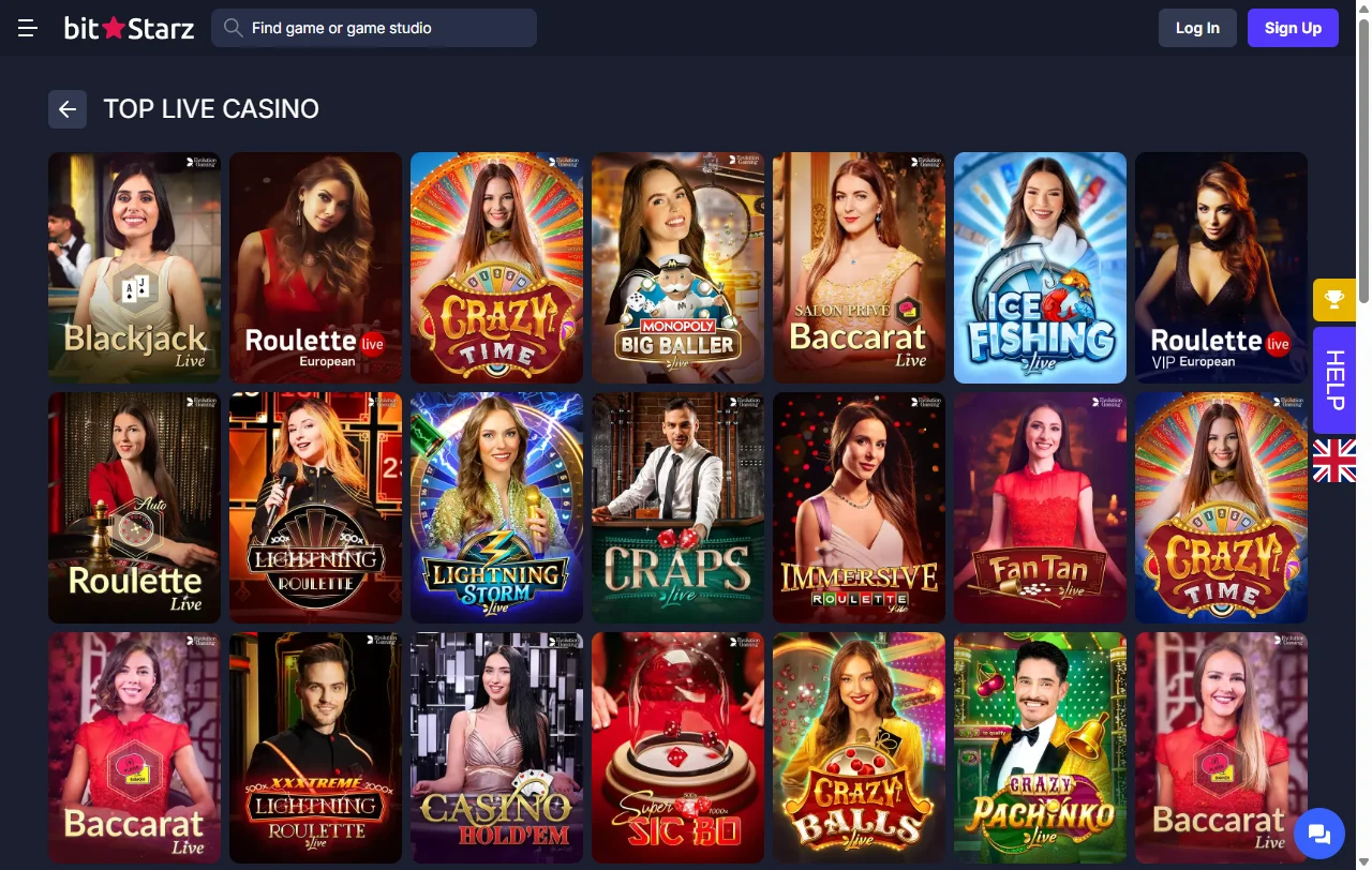 BitStarz Casino Bonusbereich mit Willkommenspaket bis 500 Euro und 180 Free Spins