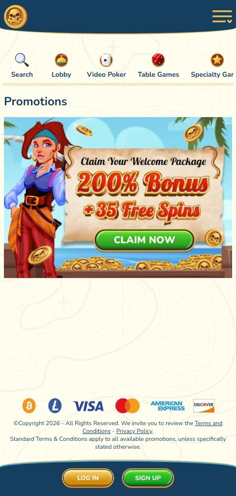 Captain Jack Casino Sicherheitsangaben mit Anjouan-Lizenz und Verschlüsselung der Kontodaten