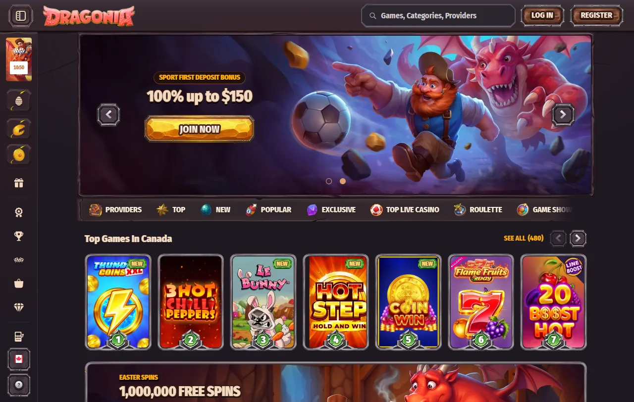 Dragonia Casino Überblick über Spielangebot und Lizenz aus Anjouan für Österreich