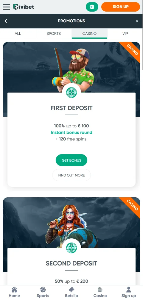 Lizenzangaben und Sicherheitshinweise von Ivibet Casino im Footer der Website