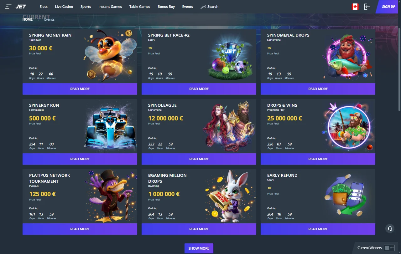 Jet Casino Willkommensbonus mit 100 % bis 600 Euro und bis zu 500 Freispielen