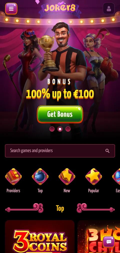 Joker8 Casino im mobilen Browser auf Android und iPhone ohne eigene App