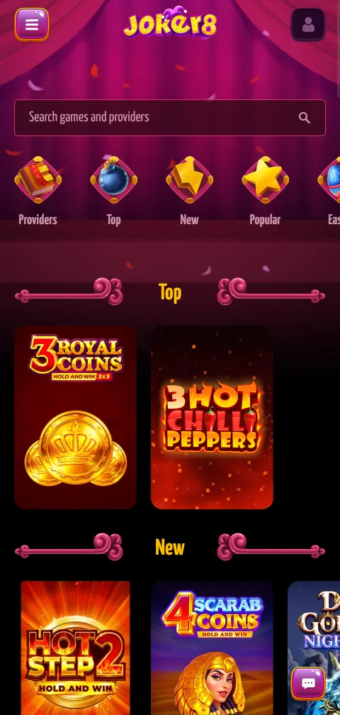 Zahlungsmethoden bei Joker8 Casino mit Karten, E-Wallets und Kryptowährungen für Einzahlungen