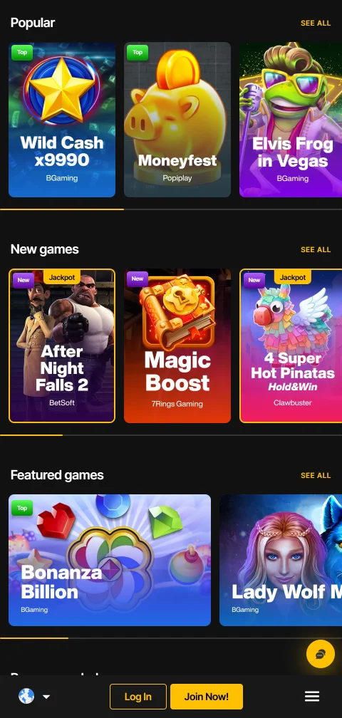 Kassa von Just Casino mit MiFinity und Kryptowährungen für Spieler aus Österreich