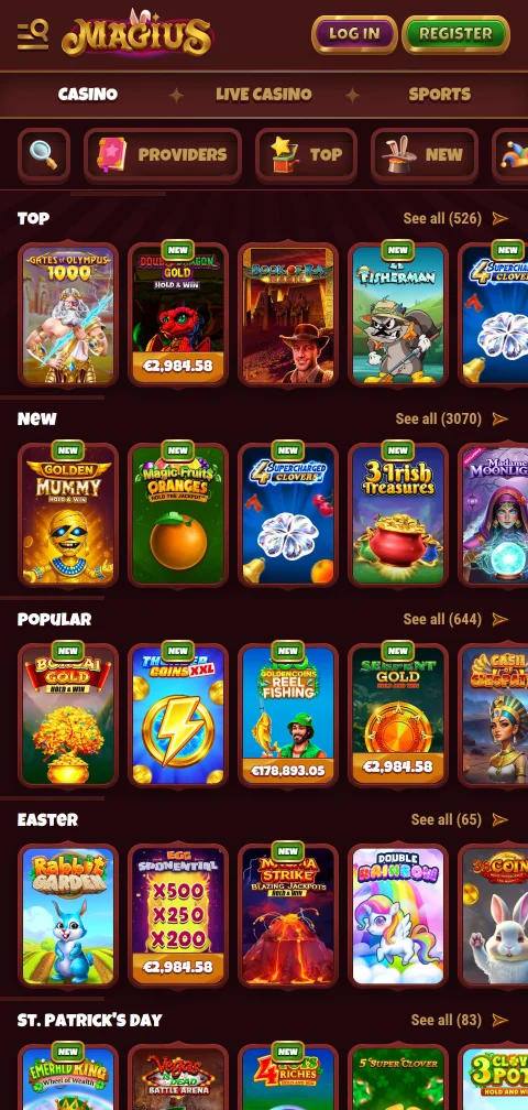 Magius Casino Sicherheit, Offshore-Jurisdiktion und fehlende veröffentlichte Lizenznummer