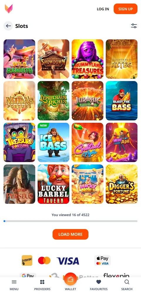 Kassa von Monro Casino am Handy mit EPS, paysafecard, Skrill und Banküberweisung