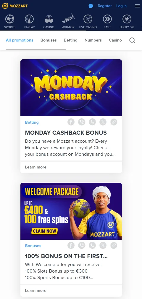Lizenzangaben von Mozzart Casino mit MGA-Nummer MGA/B2C/606/2018 aus Malta