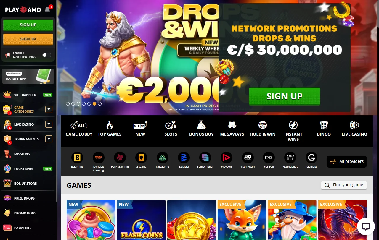 Überblick über PlayAmo Casino mit Betreiber, Lizenz und Angebot für Österreich