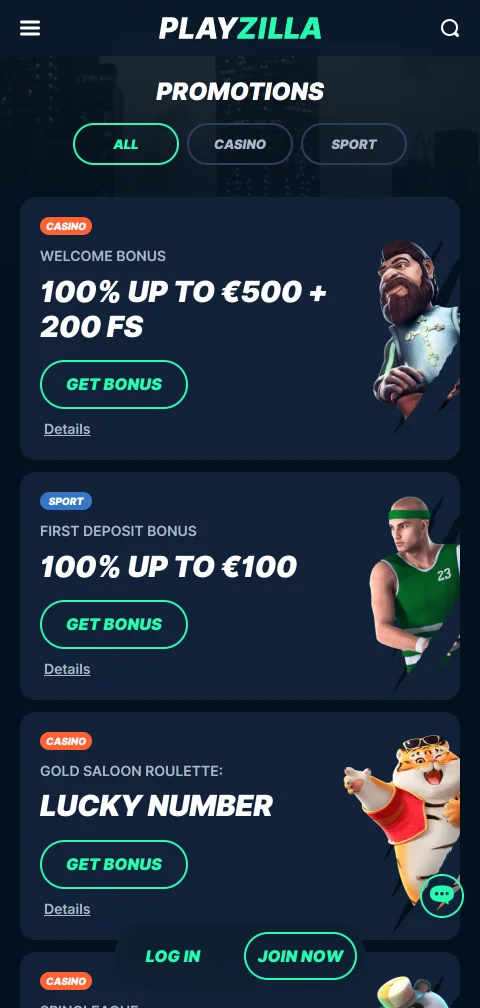Kassa von Playzilla mit Karten, E-Wallets und Kryptowährungen für Österreich