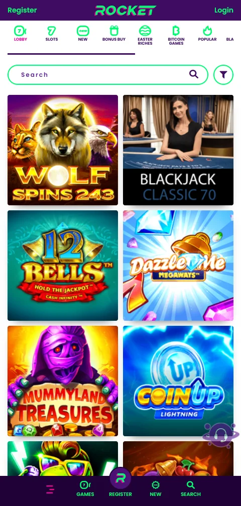 Rocket Casino Kontobereich mit persönlichen Limits, KYC-Upload und Lizenzangaben der Tobique Gaming Commission