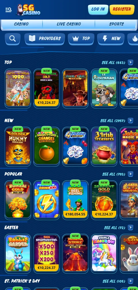 Lizenzangaben von SG Casino mit Anjouan-Lizenz ALSI-202411077-FI2 der Stellar Ltd