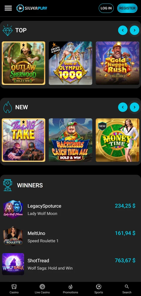 Sitzungslimit und Lizenzangaben von SilverPlay Casino zu Curaçao und Anjouan
