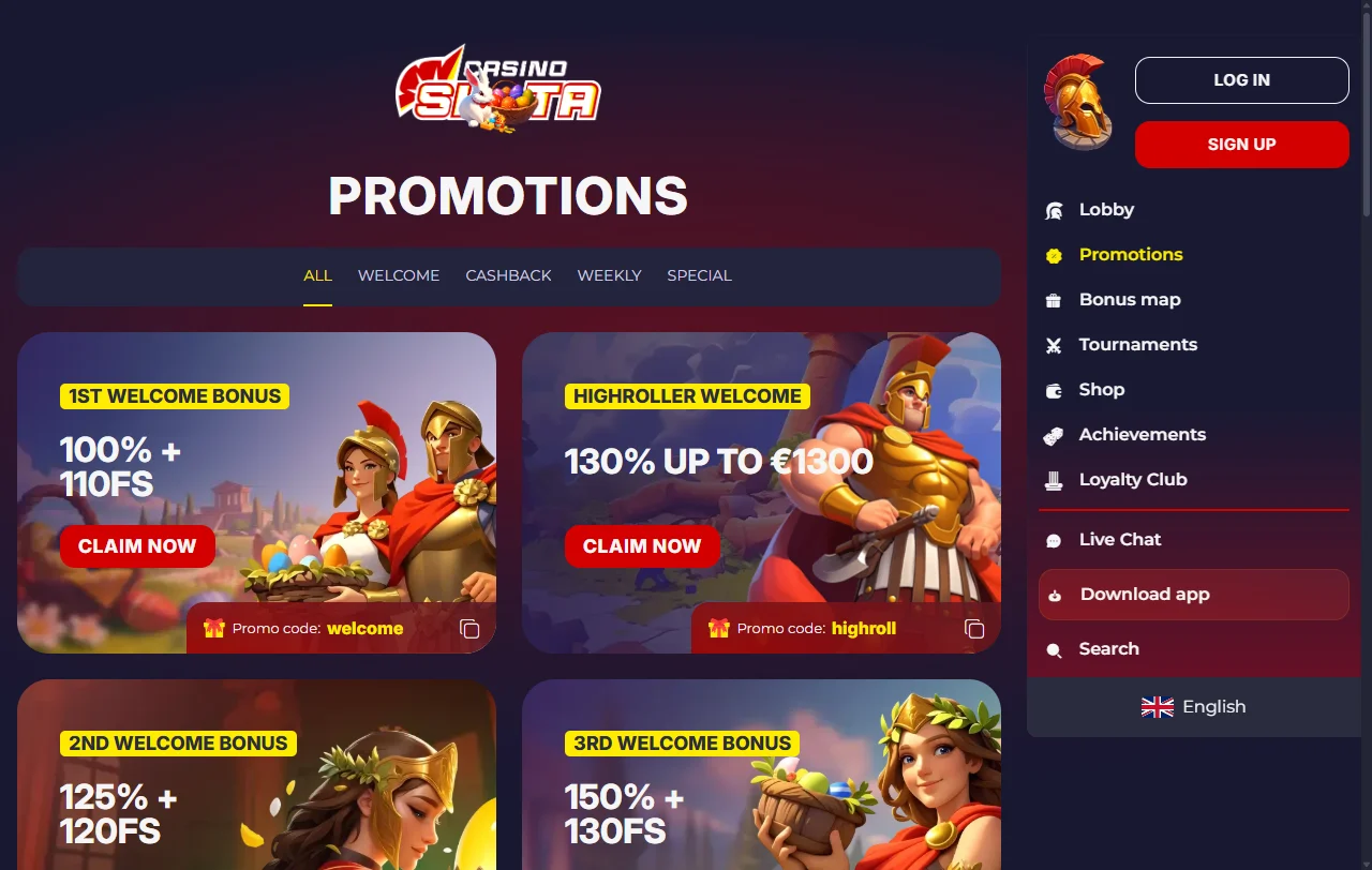 Willkommenspaket von Slota Casino mit Freispielen und Umsatzbedingungen im Detail