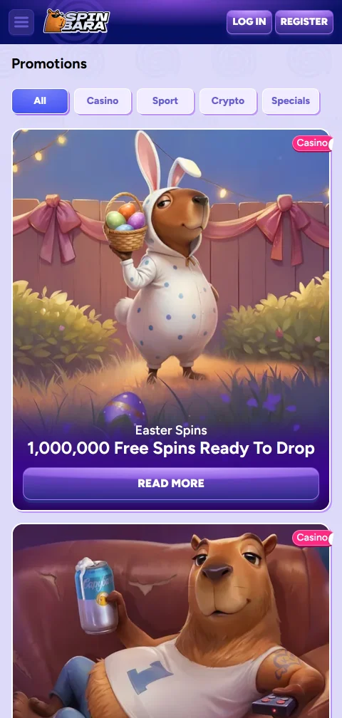 SpinBara Casino Zahlungsmethoden mit Jeton, MiFinity und Kryptowährungen am Handy