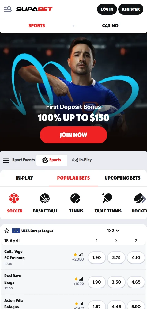Supabet Casino Kassa mit Skrill, Neteller, Karten und Kryptowährungen für Ein- und Auszahlungen