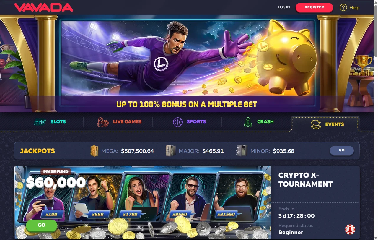 Vavada Casino Spielbibliothek mit Slots von Pragmatic Play und NetEnt