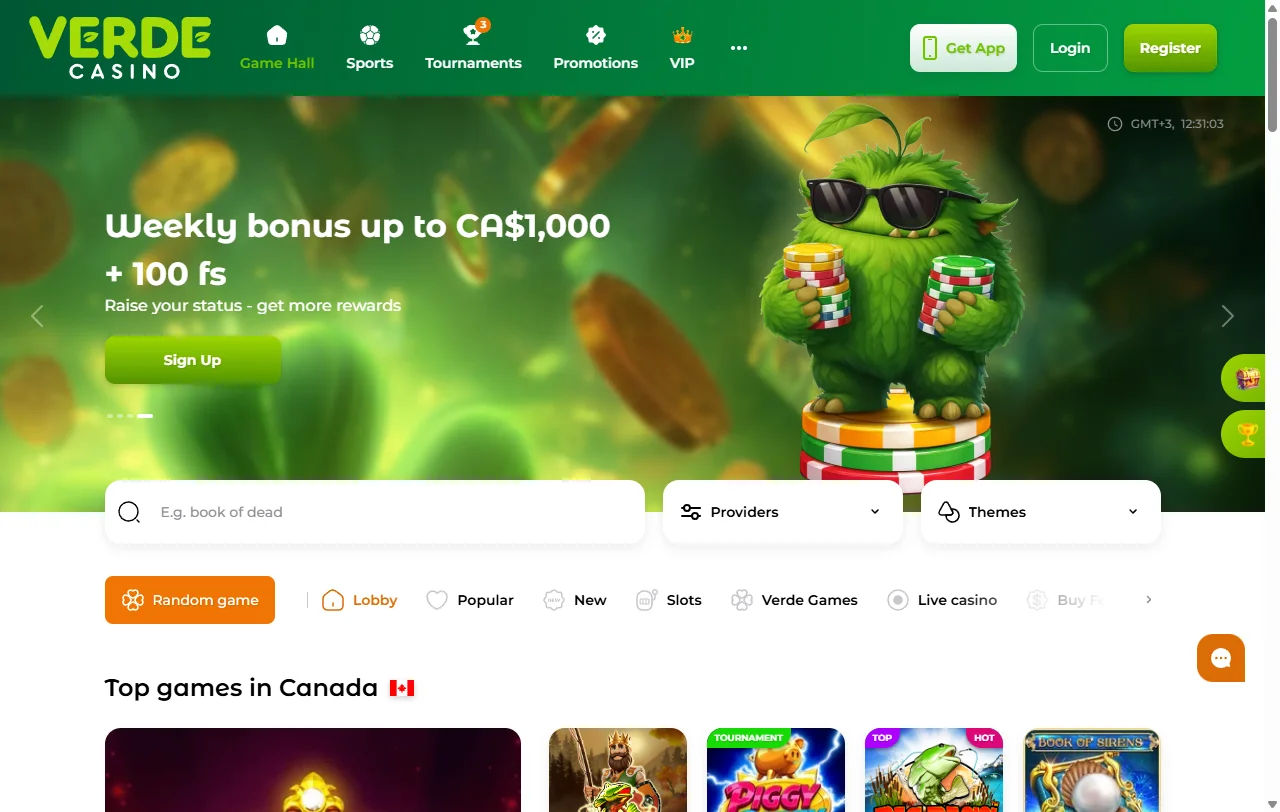 Verde Casino im Überblick: Spielangebot, Sportwetten und Betreiber Wiraon B.V.