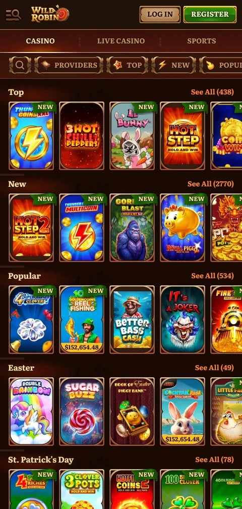 Zahlungsmethoden bei Wild Robin Casino mit Karten und Kryptowährungen für Österreich